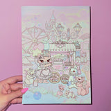 Cotton Candy Art Print