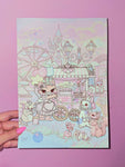 Cotton Candy Art Print