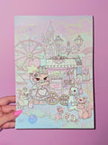 Cotton Candy Art Print