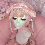 Lovely Lamb Headdress ~ Baby Pink