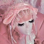 Lovely Lamb Headdress ~ Baby Pink