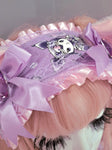 Lacey Kitten Headress ~ Lilac Kuro-mi