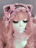 Bat Bows Kitten Headress