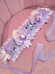 Lacey Kitten Headress ~ Lilac Kuro-mi