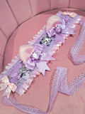 Lacey Kitten Headress ~ Lilac Kuro-mi