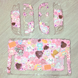Creepy Cute OR Kawaii Custom Switch Case ~ Fake Cream, Pastel Goth Deco (DS, 3DS / XL, Oled, Switch 2, PS Vita)
