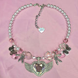 Beaded Candy Necklace ~ Angel Tears