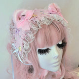 Lacey Kitten Headress ~ Mewkle Dreamy