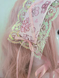 Coquette Carousel Headdress ~ Iridescent Lace