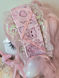 Coquette Carousel Headdress ~ Iridescent Lace