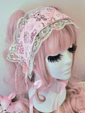 Coquette Carousel Headdress ~ Iridescent Lace