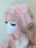 Lacey Kitten Headress ~ Pink Fur
