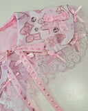 Love Letters Collar ~ Lacey Bows