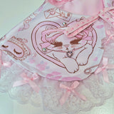 Love Letters Collar ~ Lacey Bows