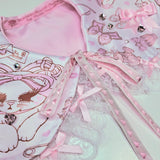 Love Letters Collar ~ Lacey Bows