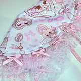 Love Letters Collar ~ Lacey Bows