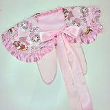 Bunny's Picnic Collar ~ Pink Satin