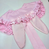 Bunny's Picnic Collar ~ Pink Gingham