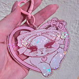 Pussy Power Holographic Bag Charm