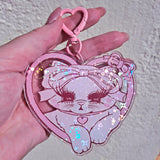 Pussy Power Holographic Bag Charm