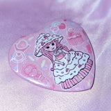 Cupcake Doll Holographic Button Badge