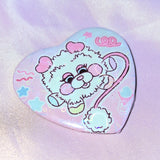 Puffling Holographic Button Badge