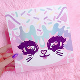 Sprinkles Kitty Art Print