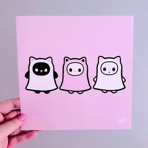 Spooky Babies Art Print