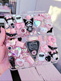 Creepy Cute OR Kawaii Custom Switch Case ~ Fake Cream, Pastel Goth Deco (DS, 3DS / XL, Oled, Switch 2, PS Vita)