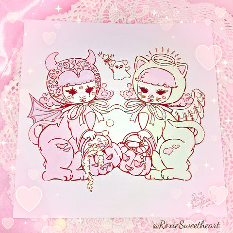 Spooky & Sweet Art Print