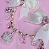 Princess Pearl Drop Double Hairslide