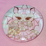 Cinnamon Swirl Sparkly Badge