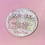 Spooky & Sweet Sparkly Badge