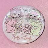 Spooky & Sweet Sparkly Badge