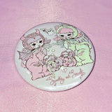 Spooky & Sweet Sparkly Badge
