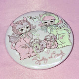 Spooky & Sweet Sparkly Badge