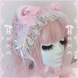 Lacey Kitten Headress ~ Mewkle Dreamy