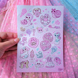 Confetti Club Sticker Sheet
