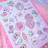 Confetti Club Sticker Sheet