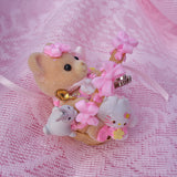 Sweet Candy Basket Ornaments