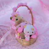 Sweet Candy Basket Ornaments