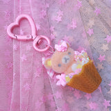 Teddybear Sundae Bag Charm