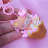 Teddybear Sundae Bag Charm