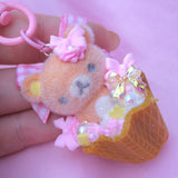 Teddybear Sundae Bag Charm