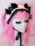 Bat Bows Kitten Headress