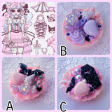 Afternoon Twilight Decoden Hairslide ~ 3 Styles