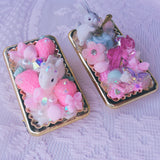 Afternoon Tea Decoden Bunny Hairslide ~ 2 Styles