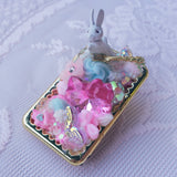 Afternoon Tea Decoden Bunny Hairslide ~ 2 Styles