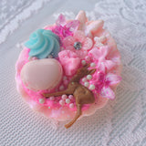 Afternoon Tea Decoden Hairslide ~ 2 Styles