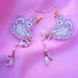 Afternoon Tea Bunny Earrings